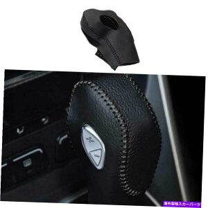 Dashboard Cover tH[hGXP[vNK2013-2019̃ubNU[R\[MAVtgmuJo[g Black Leather Console Gear Shift Knob Cover Trim For Ford Escape Kuga 2013-2019