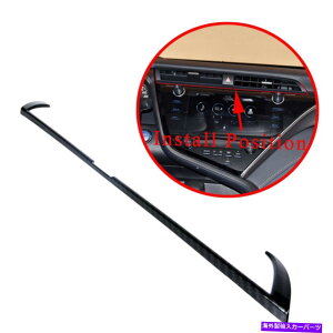 Dashboard Cover g^Jp18-21J[{t@Co[Z^[_bV{[hGAxgAEgbgJo[g For Toyota Camry 18-21 Carbon Fiber Center Dashboard Air Vent Outlet Cover Trim