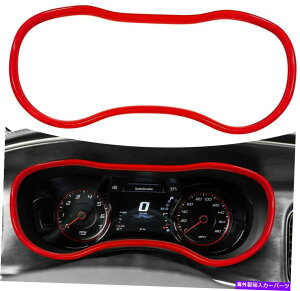 Dashboard Cover 2015-2021_bW[d̃bhZ^[_bV{[hplgJo[ANZT[ Red Center Dashboard Panel Trim Cover Accessories for 2015-2021 Dodge Charger