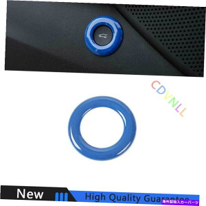 Dashboard Cover V{[J}2016-2021u[AuXe[Q[gAhA{^Jo[gɓKĂ܂ Fit For Chevrolet Camaro 2016-2021 Blue ABS Tailgate Rear Door Button Cover Trim
