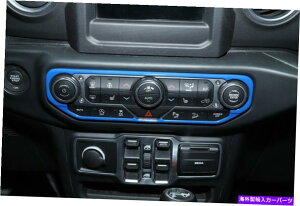 Dashboard Cover Z^[Rg[_bVGARXCb`Jo[18+W[vO[JL JTu[ Center Control Dash Air Condition Switch Cover for 18+ Jeep Wrangler JL JT Blue
