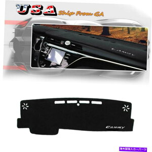 Dashboard Cover 2018-2020g^J̃ubNJ[_bV{[hgJo[pbhA`X_bV}bg Black Car Dashboard Trim Cover Pad Anti-Sun Dash Mat For 2018-2020 TOYOTA CAMRY