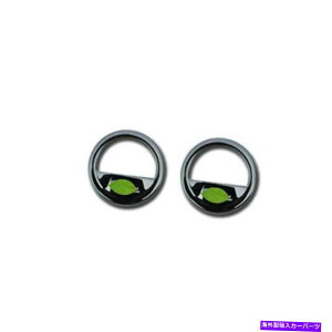 Dashboard Cover �t�H�[�h�G�X�P�[�v�N�K2013-2019�u���b�N�X�`�[���C���i�[�h�A�z�[���t���[���J�o�[2PCS For Ford Escape Kuga 2013-2019 Black Steel Inner Door Horn Frame Cover Trim 2PCS�y���s�A���i�z