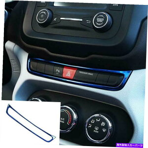 Dashboard Cover �W�[�v���l�Q�[�h15-2017�u���[�X�`�[���C���i�[�~�h���x�����J�o�[�f�R���[�V���� For Jeep Renegade 15-2017 Blue Steel Inner Middle Warning Light Cover Decoration�y���s�A���i�z