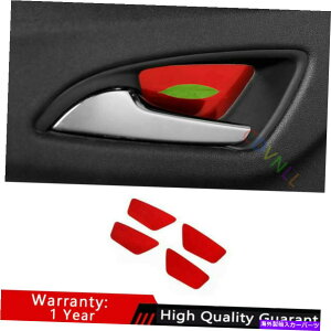 Dashboard Cover �V�{���[equinox 18-2021���b�h�X�`�[���C���i�[�h�A�{�E���X�e�b�J�[�g�����p�l���g�����p For Chevrolet Equinox 18-2021 Red Steel Inner Door Bowl Sticker Trim Panel Trim�y���s�A���i�z