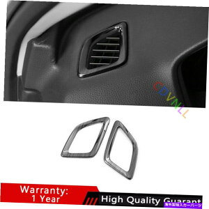 Dashboard Cover �z���_�A�R�[�h2018-2022�u���b�N�`�^���C���X�g�������gL��R�G�A�A�E�g���b�g�x���g�g����2* For Honda Accord 2018-2022 Black Titanium Instrument L&R Air Outlet Vent Trim 2*