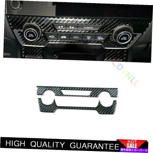 Dashboard Cover �z���_CRV 2017-2021���A���J�[�{���t�@�C�o�[�Z���g�����R���\�[��AC�X�C�b�`�p�l���g�����p For Honda CRV 2017-2021 Real Carbon Fiber Central Console AC Switch Panel Trim�y���s�A���i�z