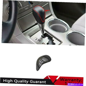Dashboard Cover �g���^�n�C�����_�[�p08-2013�J�[�{���t�@�C�o�[�Z���g�����R���\�[���M�A�V�t�g�m�u�g���� For Toyota Highlander 08-2013 Carbon Fiber Central Console Gear Shift Knob Trim�y���s�A���i�z