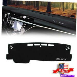 Dashboard Cover 1PCubN_bV{[hpbh_bVJo[}bgJ[ybgpbh2018-2020g^J 1PC Black Dashboard Pad Dash Cover Mat Carpet Pad For 2018-2020 TOYOTA CAMRY