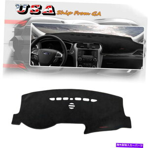 Dashboard Cover 13-18�̃t�H�[�h�t���[�W�����_�b�V���}�b�g�_�b�V���J�o�[�_�b�V���{�[�h�}�b�g�J�[�C���e���A�p�b�h�A���`�X�� For 13-18 Ford Fusion DashMat Dash Cover Dashboard Mat Car Interior Pad Anti-Sun�y