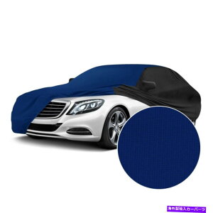 �J�[�J�o�[ �|���V�F924 78-82�T�e���X�g���b�`�����C���p�N�g�u���[�J�X�^���J�[�J�o�[w�u���b�N For Porsche 924 78-82 Satin Stretch Indoor Impact Blue Custom Car Cover w Black�y���s�A���i�z