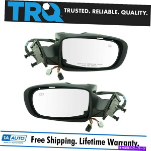 US~[ TRQGNXeAM}jA܂肽~[ubNPTM LH RHyA[dp TRQ Exterior Power Heated Manual Folding Mirror Black PTM LH RH Pair for Charger