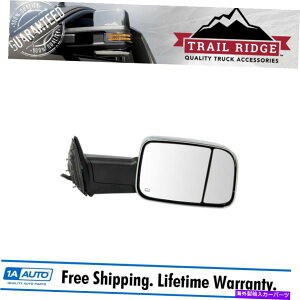 US~[ Trail Ridge Tow Mirror PowerMMPuddle Chrome RightR RAMp Trail Ridge Tow Mirror Power Heated Signal Memory Puddle Chrome Right RH for Ram