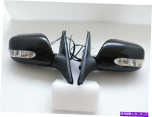 US~[ 2002NLEDI[gp[tH[h~[03 04 05 2006g^JLRyCg\ LED Auto Power Fold Mirrors For 2002 03 04 05 2006 Toyota Camry L&R Paintable