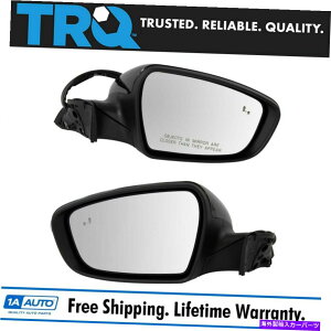 US~[ TRQ~[yÃp[tH[hM܂胉Cg^[VOipj^[ TRQ Mirror Pair Power Fold Heated Puddle Light Turn Signal Blind Spot Monitor