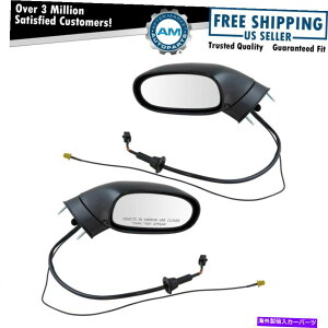 US~[ ~[p[MꂽSATWIX[XubNyA06-07 Corvette new22Zbg Mirror Power Heated Sat Radio Smooth Black Pair Set of 2 for 06-07 Corvette New