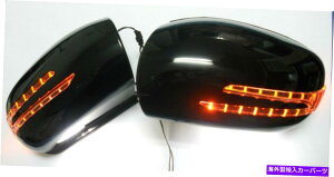 US~[ TCh~[Jo[A[X^CubNLEDZfXxcW211 02-05tFZtgO Side Mirror Cover Arrow Style Black LED Mercedes-Benz W211 02-05 Pre-Facelift