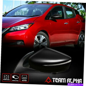 US�~���[ �t�B�b�g2018-2022���[�t[���h���C�o�[�T�C�h] OE�X�^�C���̋쓮+���M+BSD+�M���~���[ Fits 2018-2022 Leaf [Left Driver Side] OE Style Powered+Heated+BSD+Signal Mirror�y���s�A���i�z