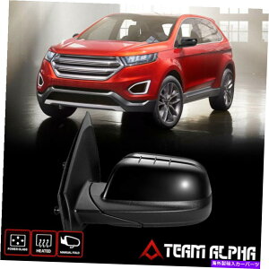 US�~���[ 2011-2014�G�b�W[���h���C�o�[��] OE�X�^�C���̃p���[+���M+������+�v�[�h���~���[ Fits 2011-2014 Edge[Left Driver Side] OE Style Power+Heated+Memory+Puddle Mirror�y���s�A���i�z