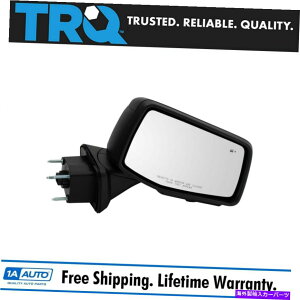 US�~���[ TRQ�~���[�p���[���MBSM���x�Z���T�[�t�H�[���h���̓����������܂�X�g���C�vRH TRQ Mirror Power Heated BSM Temp Sensor Fold Perimeter Memory Puddle Striped RH�y���s�A���i�z
