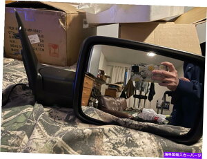 US~[ 09-14 RAM 1500̃hCo[ƏȂ̃}jAtH[hM~[ Driver And Passenger Side Manual Fold Heated Mirror For 09-14 Ram 1500