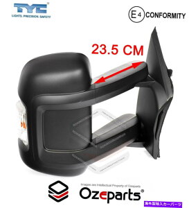 US~[ RHEdChA~[r16WO[uwt fiat ducato 07? on for for for for for for for for RH Right Electric Door Mirror Long Arm 16W Globe WT Black For Fiat Ducato 07~On