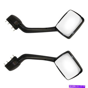US~[ P[X̃yANt[h~[T680 10+s[^[rg579 587 W/tLbg Pair Chrome Hood Mirrors for Kenworth T680 10+ Peterbilt 579 587 W/ Mounting Kit