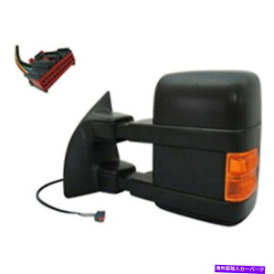 US~[ VhCo[TChMM}jAeXR[vp[hA~[ New Driver Side Left Heat Signal Manual Telescoping Power Door Mirror