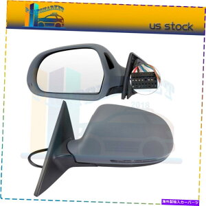 US~[ 2008ÑAEfBA5 S5 2DTChVOip[~[vC~O}jAeXXR[vRHLH For 2008 AUDI A5 S5 2D Side Signal Power Mirrors Primed Manual Telescope RH&LH