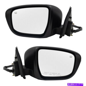 US~[ VyAZbgp[~[MMTChr[J15-17YW[ÑJ New Pair Set Power Mirrors Heated Signal Side View Camera for 15-17 Nissan Juke