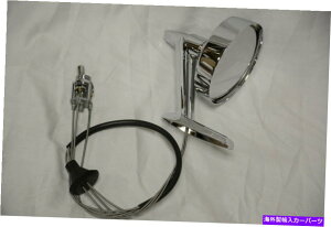 US~[ 1962NCX[CyA300N[ghCo[TCh3o[~[[p[ 1962 Chrysler Imperial 300 Chrome Remote Left Driver Side 3 Bar Mirror mopar