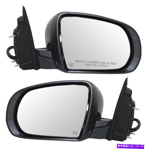 US~[ yAp[TCh~[14-18W[v`FL[̉MM܂胉v Pair Power Side Mirrors Heated Signal Puddle Lamp Memory for 14-18 Jeep Cherokee