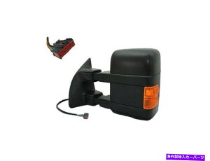 US~[ 2008N2009ÑtH[hF450X[p[f[eB~[ - hCo[TCh46337BR For 2008-2009 Ford F450 Super Duty Mirror Left - Driver Side 46337BR