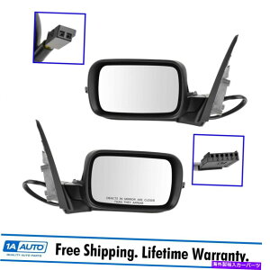 US~[ ~[p[M܂肽lhrhyAZbgBMW E46 3V[YZ_S Mirrors Power Heated Folding LH & RH Pair Set for BMW E46 3 Series Sedan Wagon