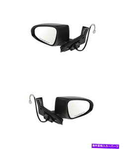 US~[ hA~[tBbg12-18vEXCpEATChuNlH+rhZbgptm Door Mirror Fit 12-18 Toy Prius C Pow W/O-Heat W/Side Blk LH+RH Set PTM