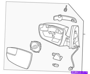 US~[ {̃tH[h2013-2018 C-Max Exterior Passenger Side Power Mirror HM5Z-17682-A Genuine Ford 2013-2018 C-Max Exterior Passenger Side Power Mirror HM5Z-17682-A