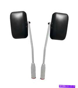 US~[ W[vOfBG[^[JTO[n}g[~[AJōꂽrj0048926 Fits Jeep Gladiator JT Gray Hammertone Mirror with Arms Made in USA J0048926