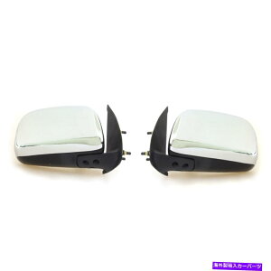 US�~���[ �h�A�~���[�N�����}�j���A���y�A�g���^�n�C���b�N�X�r�[�S��7����KUN26 SR5 MARK7�̂��߂̐V�����y�A DOOR MIRROR CHROME MANUAL PAIR NEW FOR TOYOTA HILUX VIGO 7th GEN KUN26 SR5 MARK7