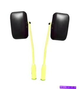 US~[ W[vOfBG[^[JTlICG[~[AJōꂽrĂ܂j0048931 Fits Jeep Gladiator JT Neon Yellow Mirror with Arms Made in USA J0048931