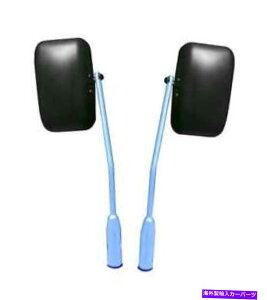 US~[ W[vOfBG[^[JTvC{[Cu[~[AJōꂽrJ0048920 Fits Jeep Gladiator JT Playboy Blue Mirror with Arms Made in USA J0048920