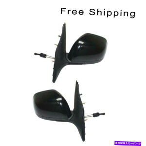 US~[ 2}jA܂肽݂̂Ȃ2̃}jA܂肽݋LHRHTChZbg͓YɓK܂ LH & RH Side Set Of 2 Manual Folding Non-Heated Mirror Fits Nissan Versa