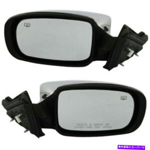 US�~���[ 2�̐V�����Z�b�gChrysler 200 11-14 LH��RH SIDE PWR�~���[�}�j���A���t�H�[���f�B���OHTD New Set Of 2 Fits CHRYSLER 200 11-14 LH & RH Side Pwr Mirror Manual Folding Htd�y���s�A���i�z