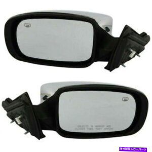 US�~���[ 2�̐V�����Z�b�gChrysler 200 11-14 LH��RH SIDE PWR�~���[�}�j���A���t�H�[���f�B���OHTD New Set Of 2 Fits CHRYSLER 200 11-14 LH & RH Side Pwr Mirror Manual Folding Htd�y���s�A���i�z