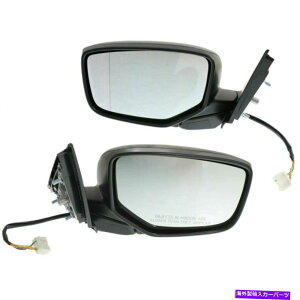 US~[ 2013-2018̃p[~[Acura ILX_Ci~bNnCubh}jAtH[hyCg\2PC Power Mirror For 2013-2018 Acura ILX Dynamic Hybrid Manual Fold Paintable 2Pc