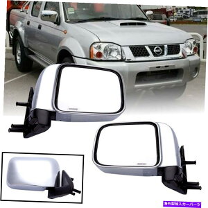 US~[ LH RH Chrome Side Door Reace Manual Mirror Fit Nissan Frontier D22 1998 2004 LH RH CHROME SIDE DOOR REAR VIEW MANUAL MIRROR FIT NISSAN FRONTIER D22 1998 2004