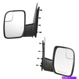 US�~���[ �t�H�[�hE-150 E-250��Super Duty 2010-2014�h�[�}���T�C�h�r���[�~���[�Z�b�gCSW For Ford E-150 E-250 & Super Duty 2010-2014 Dorman Side View Mirror Set CSW�y���s�A���i�z