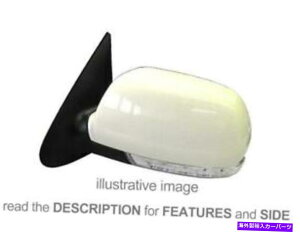 US�~���[ �T�C�h�~���[�q�����_�C�T���^�t�F2010-2012�d�C�T�[�}���܂肽���݉E Side Mirror Hyundai Santafe 2010-2012 Electric Thermal Foldable Right�y���s�A���i�z
