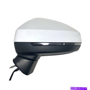 US~[ AEfBA3 S3 2015-2020p[MMhCo[TChCrXzCg̃TCh~[ Side Mirror for AUDI A3 S3 2015-2020 Power Heated Signal DRIVER SIDE Ibis White