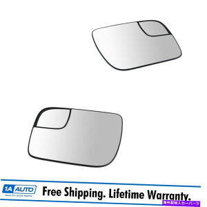 US~[ tH[hGNXv[[p̃obLOv[gyAMd͐܂肽 OEM Mirror Glass w/ Backing Plate Pair Heated Power Folding for Ford Explorer