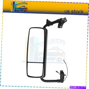 US~[ Volvo VNL 2015-2018~[Rv[ghCo[r[ubNnEWOɓKĂ܂ Fits For Volvo Vnl 2015-2018 Mirror COMPLETE Driver Left Side View Black Housing